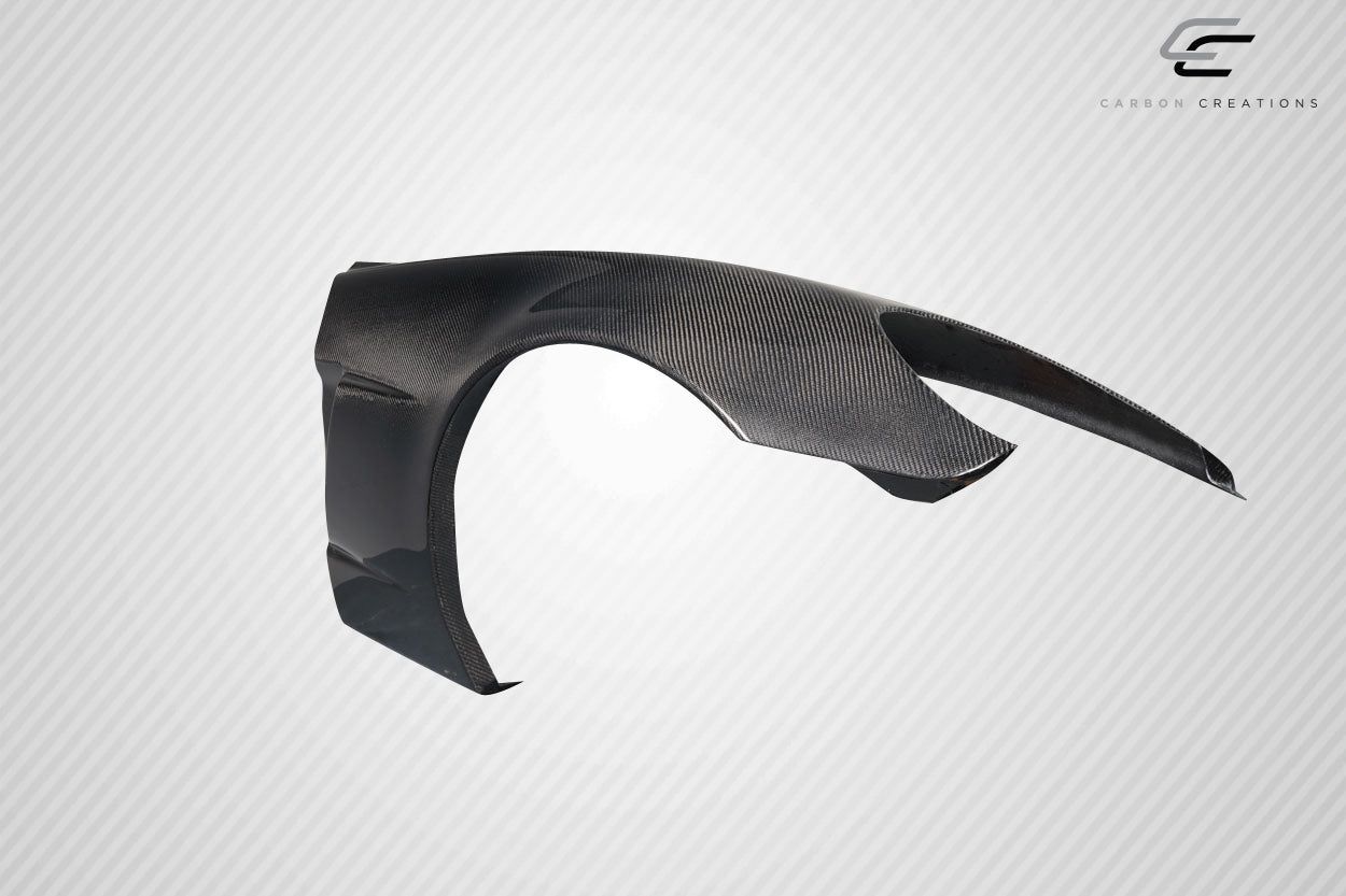 Carbon Creations Z06 Look Front Fenders Compatible With 2005-2013 Chevrolet Corvette - 2 Piece - 117561
