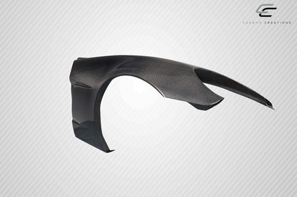 Carbon Creations Z06 Look Front Fenders Compatible With 2005-2013 Chevrolet Corvette - 2 Piece - 117561