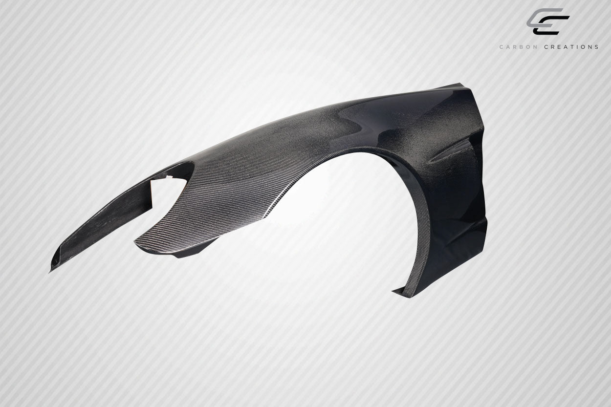 Carbon Creations Z06 Look Front Fenders Compatible With 2005-2013 Chevrolet Corvette - 2 Piece - 117561