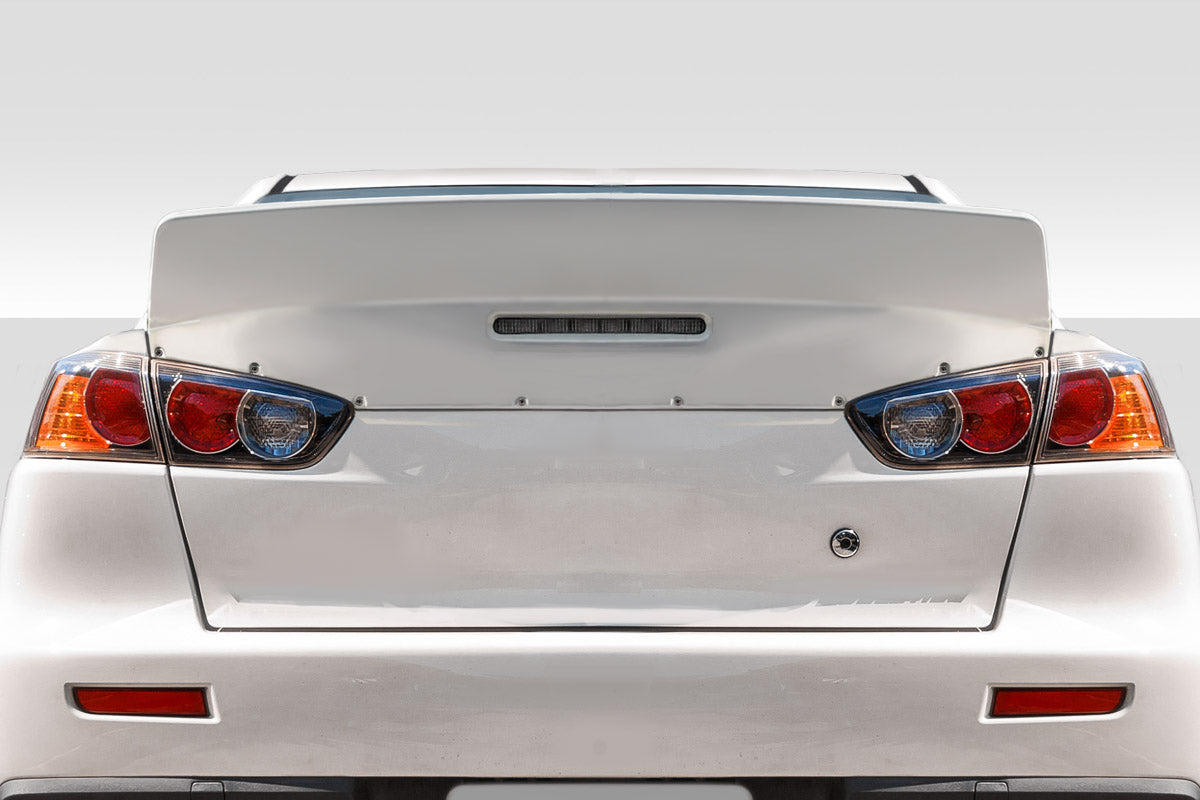 Duraflex High Kick Wing Spoiler Compatible With 2008-2015 Mitsubishi Lancer - 1 Piece - 117562