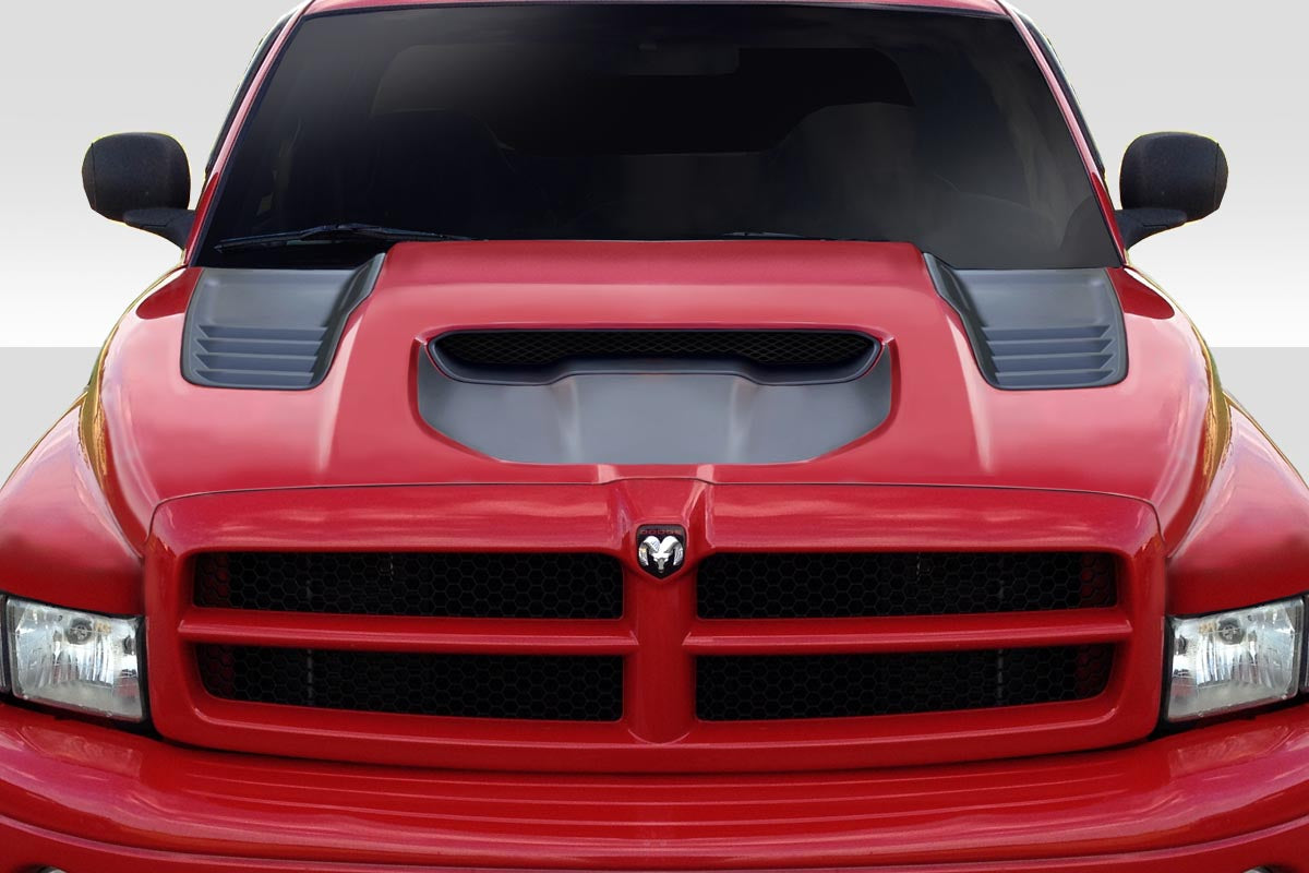 Extreme Dimensions Duraflex TRX Look Hood Compatible With 1994-2001 Dodge Ram - 1 Piece - 117574