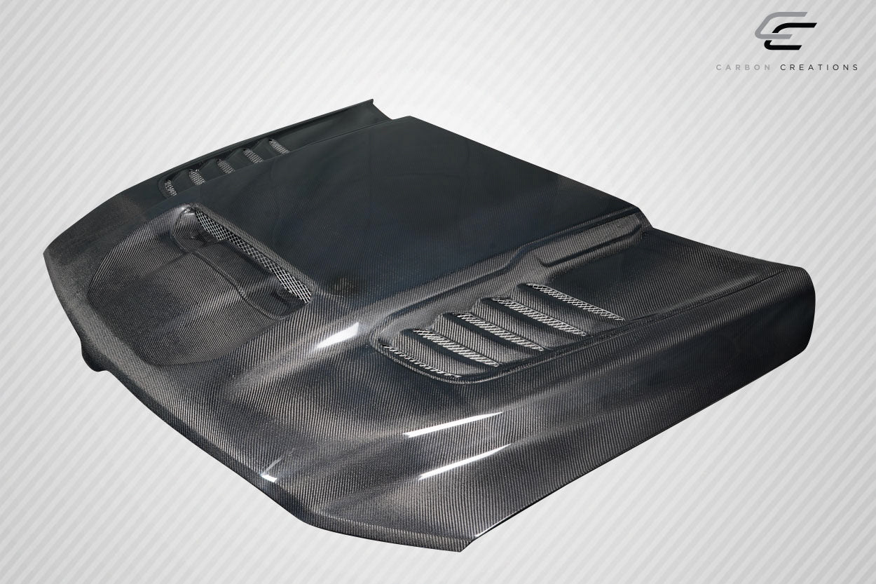 Carbon Creations TRX Look Hood Compatible With 2019-23 Dodge Ram - 1 Piece - 117577