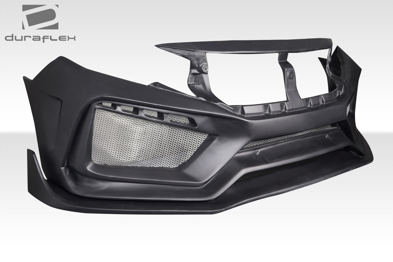 Extreme Dimensions Duraflex RBT Wide Body Front Bumper Cover Compatible With 2016-2021 Honda Civic - 1 Piece - 117584