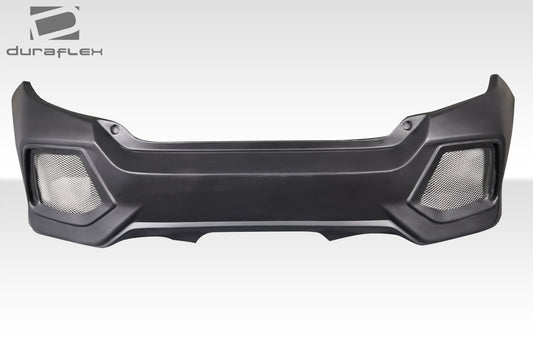 Extreme Dimensions Duraflex RBT Wide Body Rear Bumper Cover Compatible With 2016-2021 Honda Civic - 1 Piece - 117586