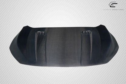 Carbon Creations Broman Hood Compatible With 2016-2021 Honda Civic - 1 Piece - 117593