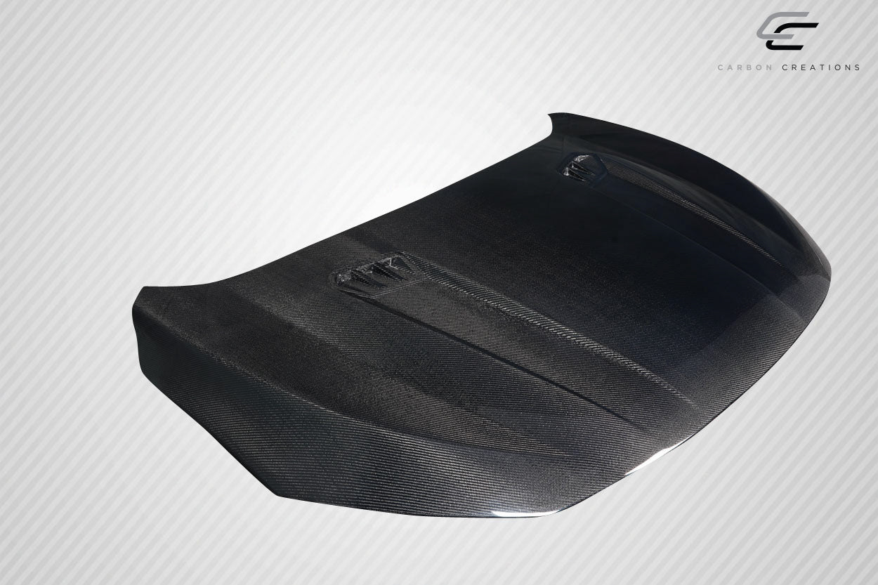 Carbon Creations Broman Hood Compatible With 2016-2021 Honda Civic - 1 Piece - 117593