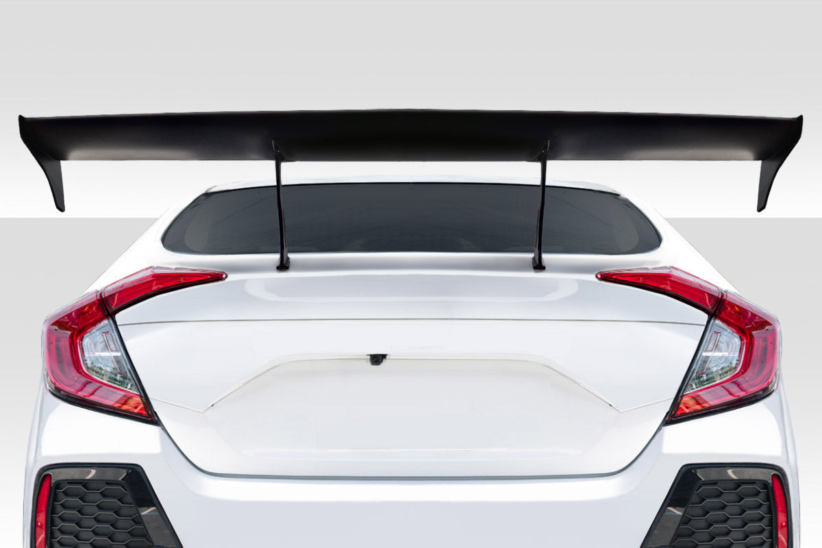 Extreme Dimensions Duraflex Broman Wing Spoiler Compatible With 2016-2021 Honda Civic - 5 Piece - 117594