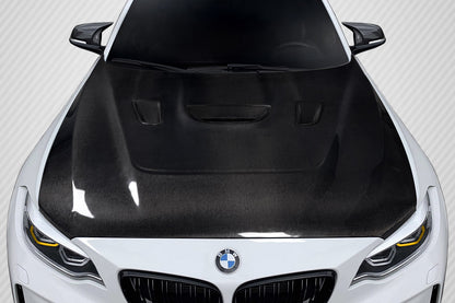 Carbon Creations Power Dynamics Hood Compatible With 2014-2021 BMW 2 Series 16-2021 BMW M2 F22 F23 - 1 Piece - 117610