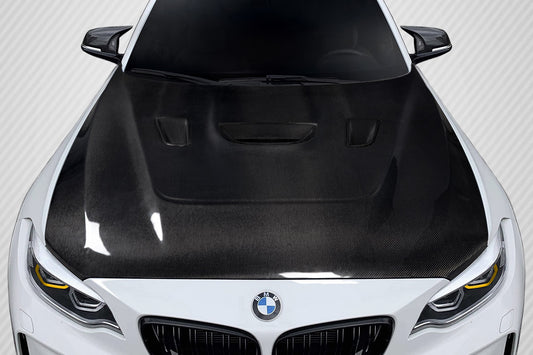 Carbon Creations Power Dynamics Hood Compatible With 2014-2021 BMW 2 Series 16-2021 BMW M2 F22 F23 - 1 Piece - 117610