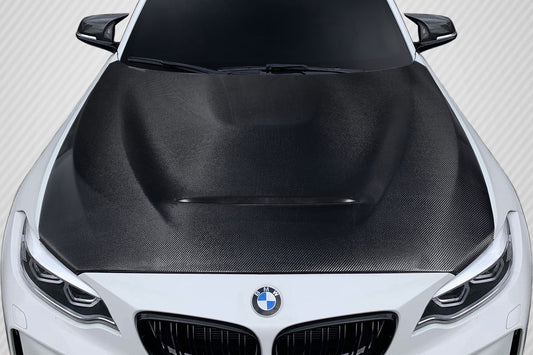 Carbon Creations GTS Look Hood Compatible With 2014-2021 BMW 2 Series 16-2021 BMW M2 F22 F23 F87 - 1 Piece - 117612