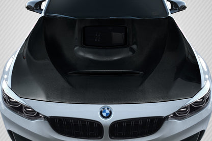 Carbon Creations Window Hood Compatible With 2014-18 BMW M3 F80 2014-2020 M4 F82 F83 - 1 Piece - 117617