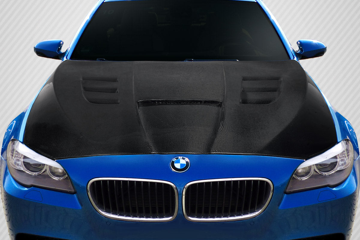 Carbon Creations Power Dynamics Hood Compatible With 2011-2016 BMW 5 Series - 1 Piece - 117619