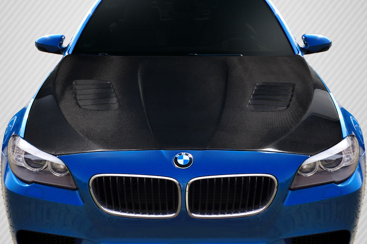Carbon Creations Fusion Hood Compatible With 2011-2016 BMW 5 Series - 1 Piece - 117621