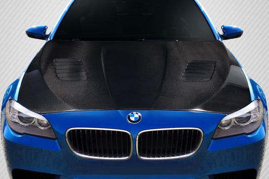 Carbon Creations Fusion Hood Compatible With 2011-2016 BMW 5 Series - 1 Piece - 117621
