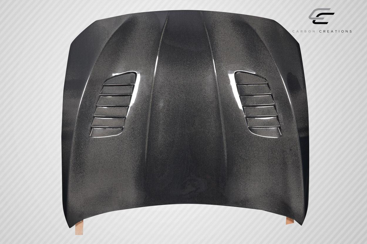 Carbon Creations Fusion Hood Compatible With 2011-2016 BMW 5 Series - 1 Piece - 117621
