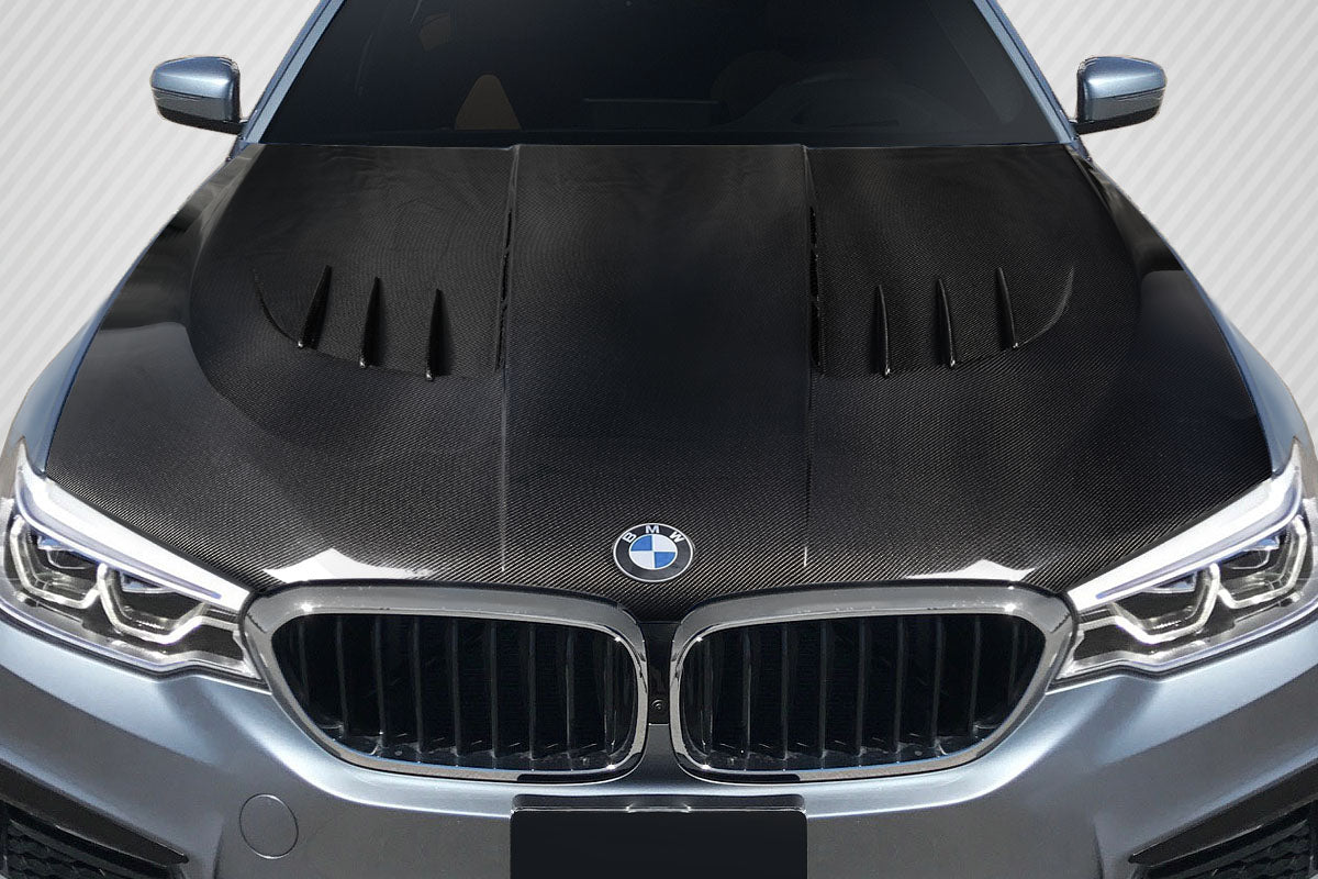 Carbon Creations Power Dynamics Hood Compatible With 2017-2022 BMW 5 Series G30 M5 G90 - 1 Piece - 117629