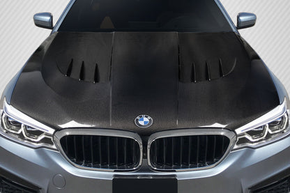 Carbon Creations Power Dynamics Hood Compatible With 2017-2022 BMW 5 Series G30 M5 G90 - 1 Piece - 117629