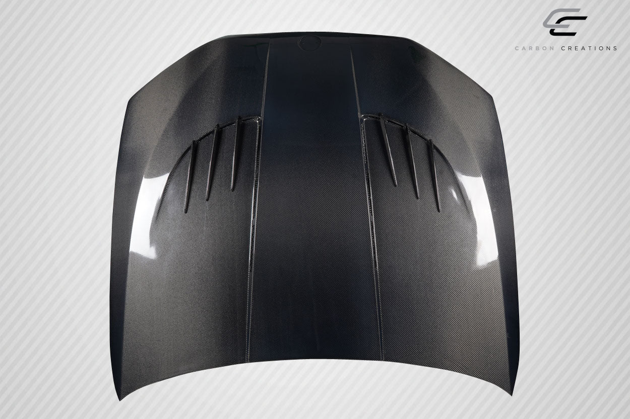 Carbon Creations Power Dynamics Hood Compatible With 2017-2022 BMW 5 Series G30 M5 G90 - 1 Piece - 117629