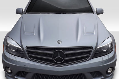 Extreme Dimensions Duraflex AMGT Hood Compatible With 2008-2011 Mercedes C Class - 1 Piece - 117634