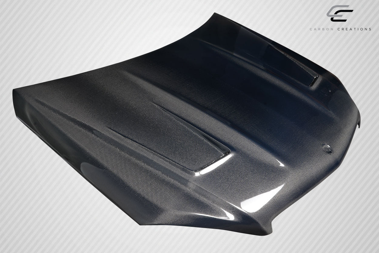 Carbon Creations AMGT Hood Compatible With 2008-2011 Mercedes C Class - 1 Piece - 117635