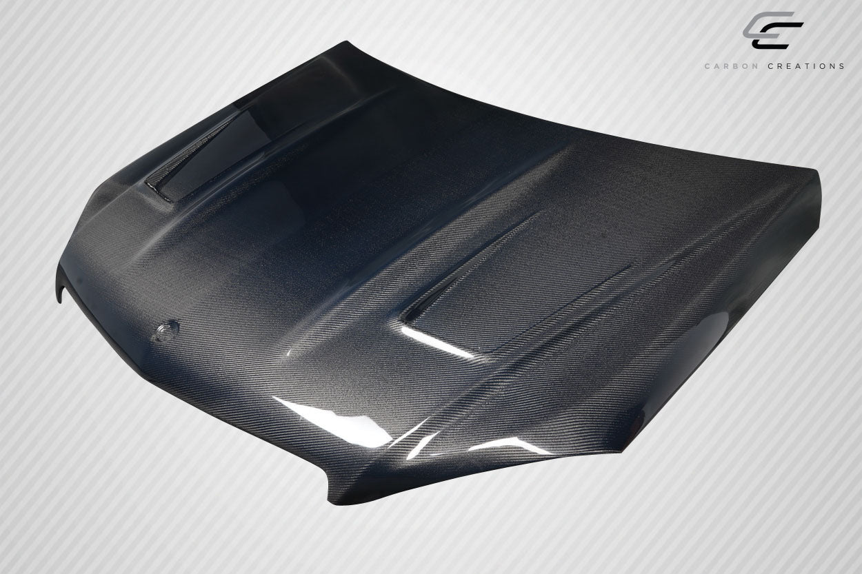 Carbon Creations AMGT Hood Compatible With 2008-2011 Mercedes C Class - 1 Piece - 117635