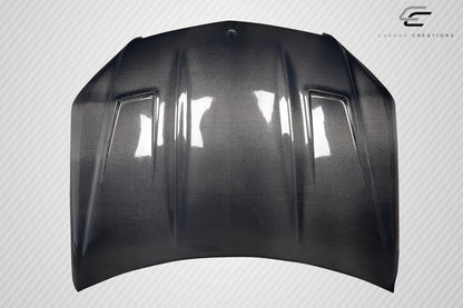 Carbon Creations AMGT Hood Compatible With 2008-2011 Mercedes C Class - 1 Piece - 117635