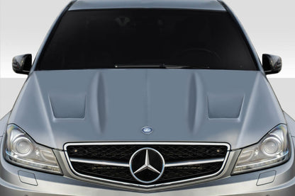 Extreme Dimensions Duraflex Carlton Hood Compatible With 2012-2014 Mercedes C Class - 1 Piece - 117637