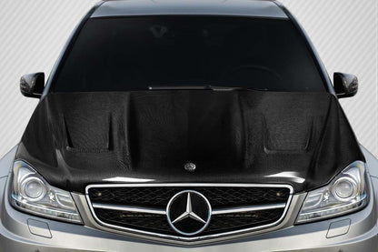 Carbon Creations Carlton Hood Compatible With 2012-2014 Mercedes C Class - 1 Piece - 117638