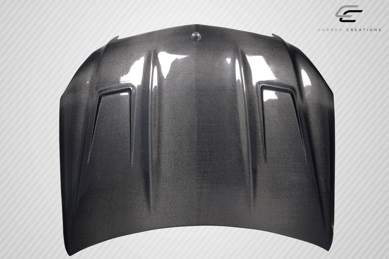 Carbon Creations Carlton Hood Compatible With 2012-2014 Mercedes C Class - 1 Piece - 117638