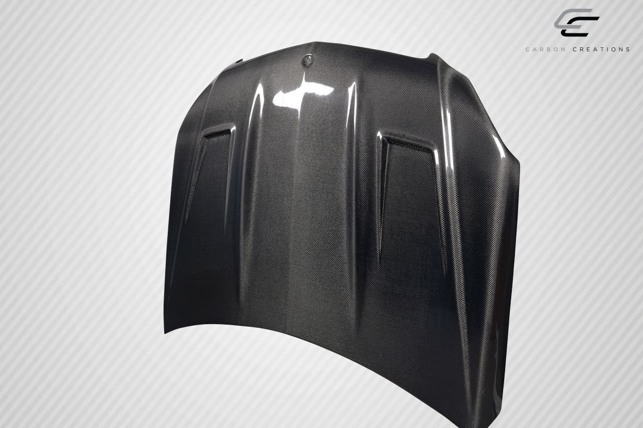 Carbon Creations Carlton Hood Compatible With 2012-2014 Mercedes C Class - 1 Piece - 117638