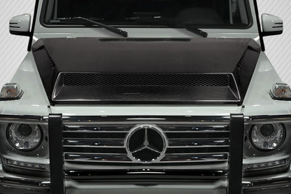 Carbon Creations Behemoth Hood Compatible With 2000-2018 Mercedes G Class W463A - 1 Piece - 117640