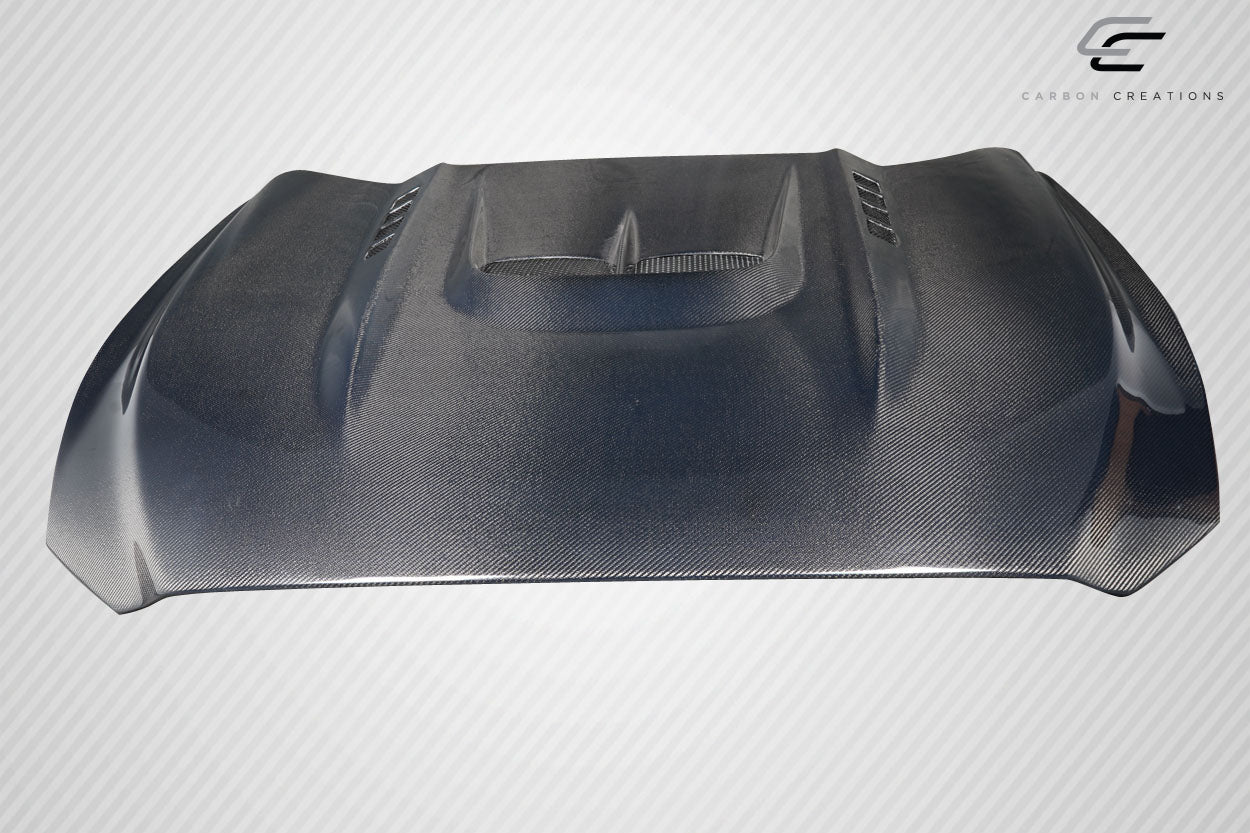 Carbon Creations Kryptonic Hood Compatible With 2015-2017 Ford Mustang - 1 Piece - 117644