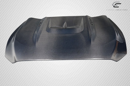 Carbon Creations Kryptonic Hood Compatible With 2015-2017 Ford Mustang - 1 Piece - 117644