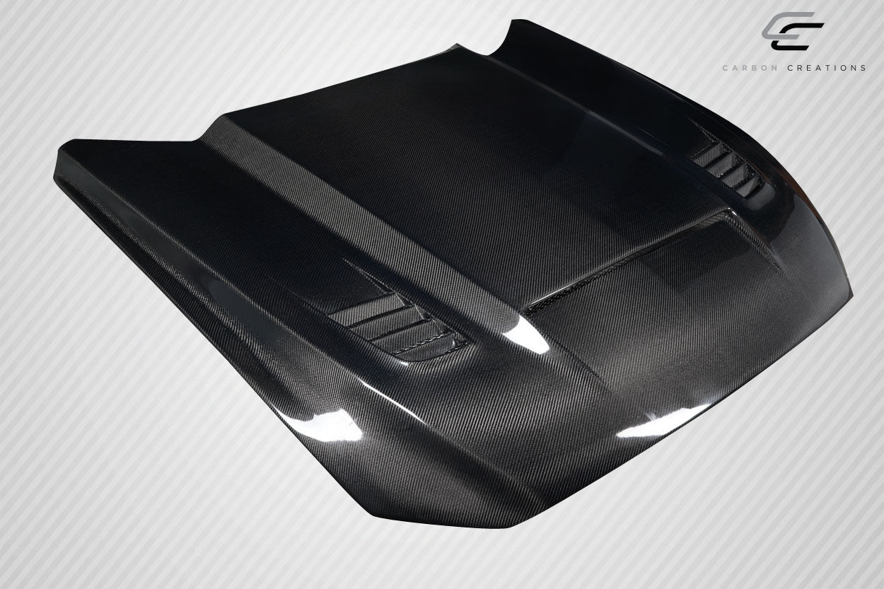 Carbon Creations R Spec Hood Compatible With 2015-2017 Ford Mustang - 1 Piece - 117646