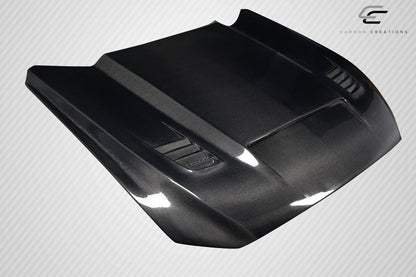 Carbon Creations R Spec Hood Compatible With 2015-2017 Ford Mustang - 1 Piece - 117646