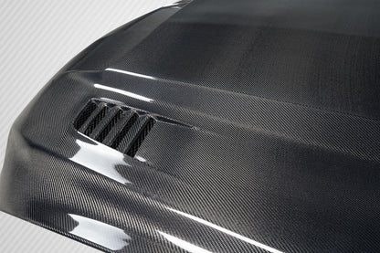 Carbon Creations R Spec Hood Compatible With 2015-2017 Ford Mustang - 1 Piece - 117646