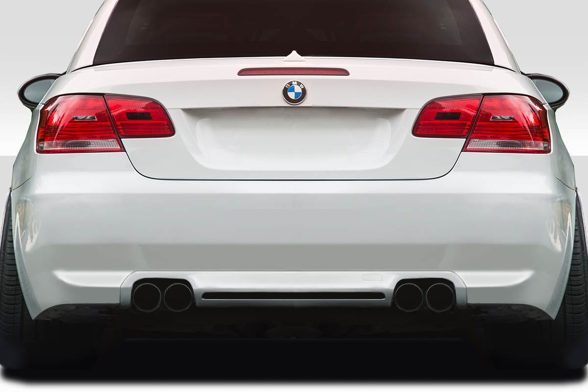 Extreme Dimensions Duraflex Hwy Rear Lip Add On Spoiler Compatible With 2007-2010 BMW 3 Series - 1 Piece - 117647