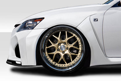 Extreme Dimensions Duraflex AM Design Wide Body Front Fenders Compatible With 2013-2015 Lexus GS - 4 Piece - 117654