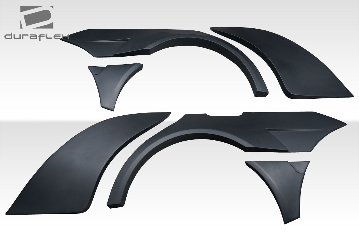 Extreme Dimensions Duraflex AM Design Wide Body Rear Fender Flares Compatible With 2013-2015 Lexus GS - 6 Piece - 117655