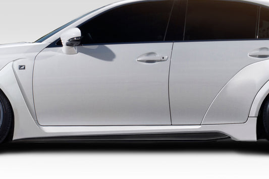 Extreme Dimensions Duraflex AM Design Wide Body Side Skirts Compatible With 2013-2020 Lexus GS Series G200 GS300 - 2 Piece - 117657