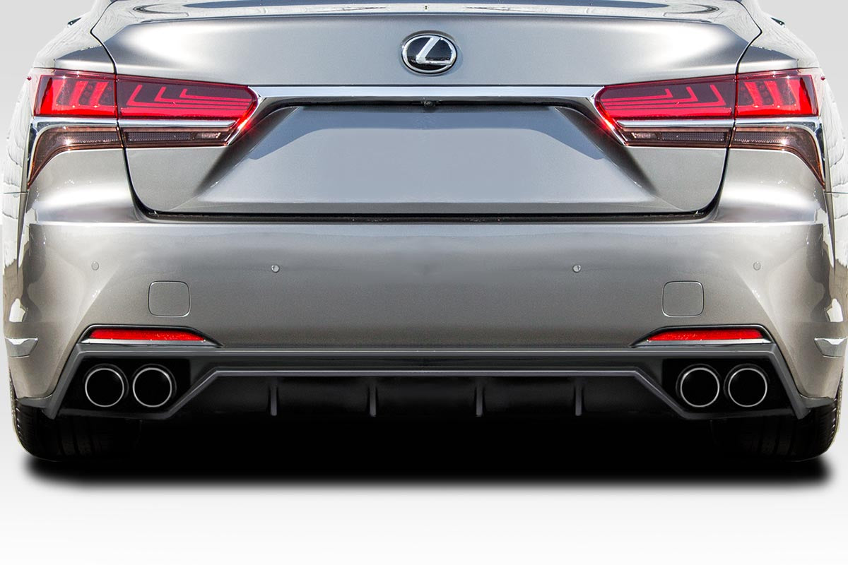 Extreme Dimensions Duraflex AM Design Rear Diffuser Compatible With 2018-2020 Lexus LS Series LS500 - 1 Piece - 117661