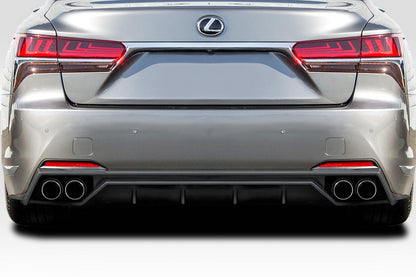 Extreme Dimensions Duraflex AM Design Rear Diffuser Compatible With 2018-2020 Lexus LS Series LS500 - 1 Piece - 117661