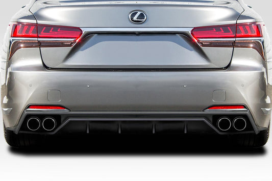 Extreme Dimensions Duraflex AM Design Rear Diffuser Compatible With 2018-2020 Lexus LS Series LS500 - 1 Piece - 117661