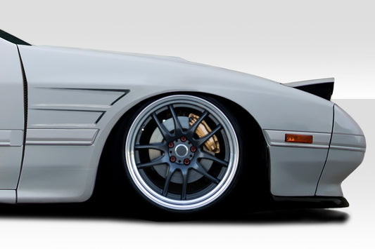 Extreme Dimensions Duraflex D1 Sport 30mm Front Fenders Compatible With 1986-1991 Mazda RX7 - 2 Piece - 117665