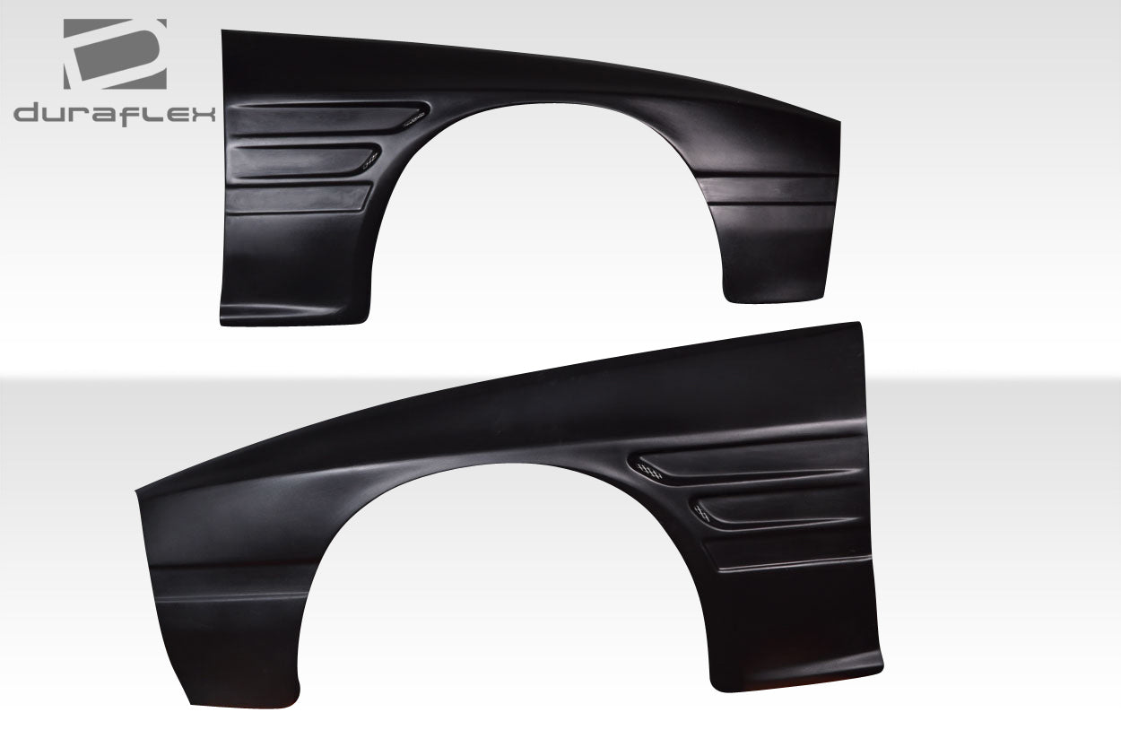 Extreme Dimensions Duraflex D1 Sport 30mm Front Fenders Compatible With 1986-1991 Mazda RX7 - 2 Piece - 117665