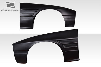 Extreme Dimensions Duraflex D1 Sport 30mm Front Fenders Compatible With 1986-1991 Mazda RX7 - 2 Piece - 117665