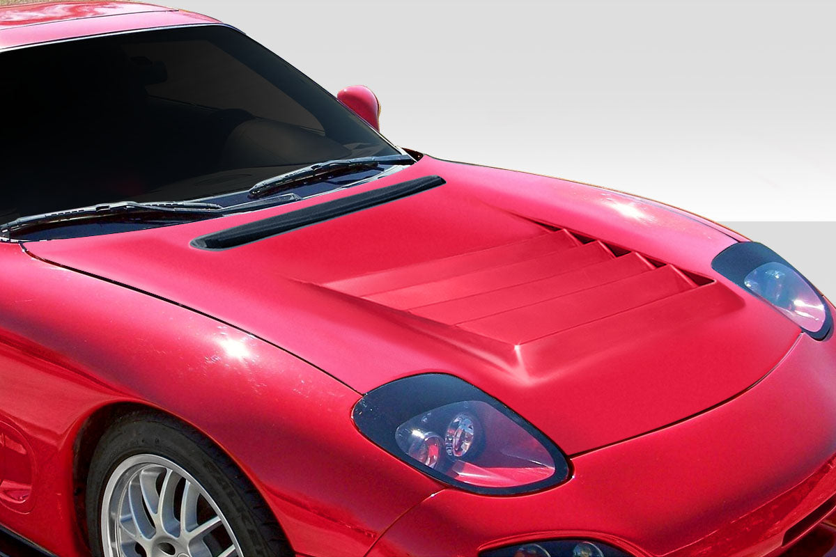 Extreme Dimensions Duraflex D1 Hood Compatible With 1993-1997 Mazda RX7 - 1 Piece - 117668