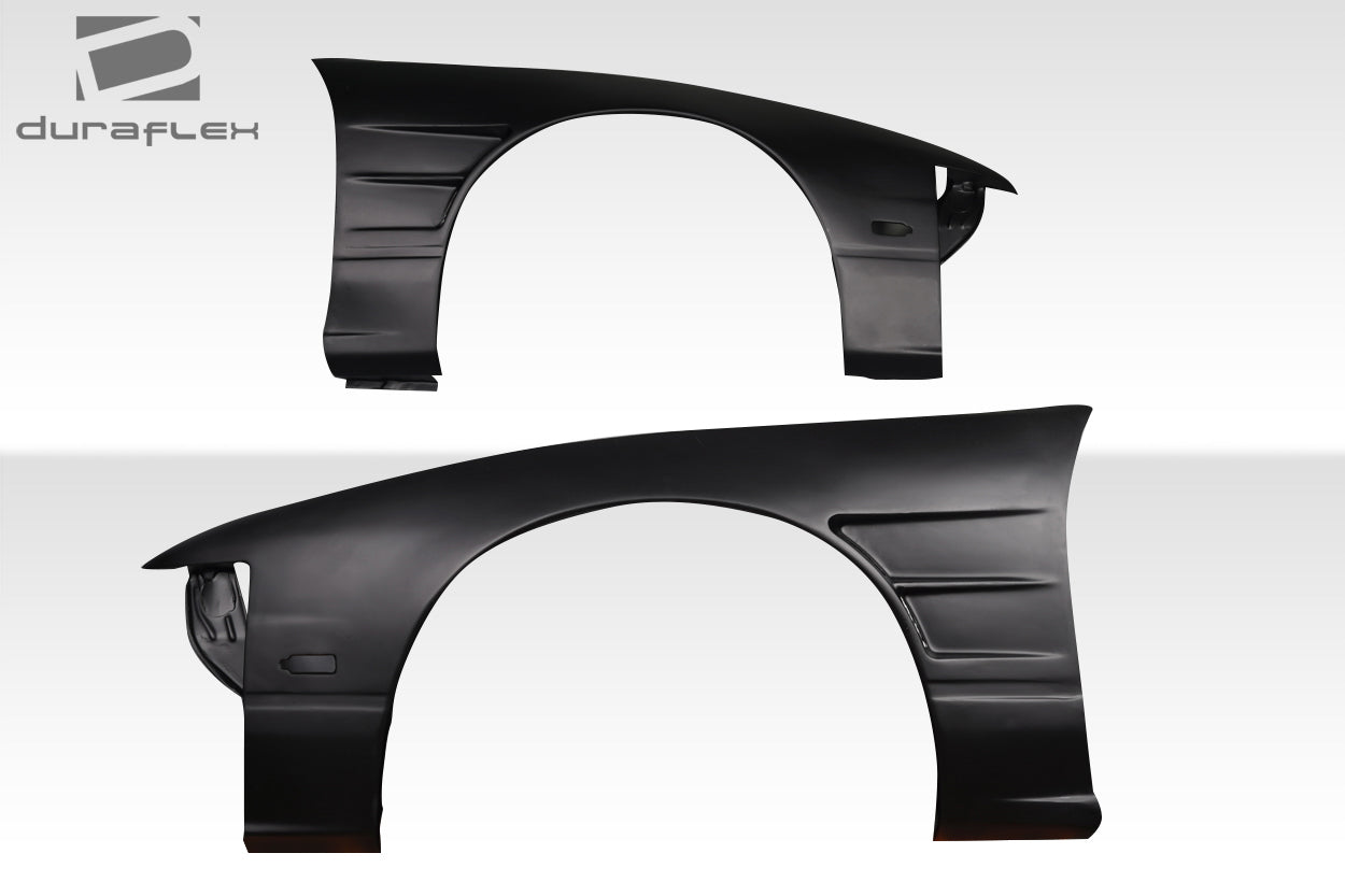 Extreme Dimensions Duraflex D1 Front Fenders Compatible With 1989-1994 Nissan 240SX - 2 Piece - 117676