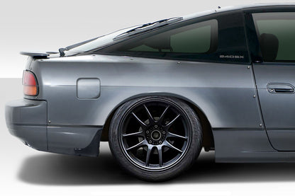 Extreme Dimensions Duraflex O Type 30 Rear Fender Flares Compatible With 1989-1994 Nissan 240SX S13 HB - 2 Piece - 117680