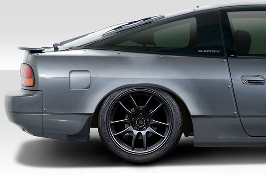 Extreme Dimensions Duraflex O Type 30 Rear Fender Flares Compatible With 1989-1994 Nissan 240SX S13 HB - 2 Piece - 117680
